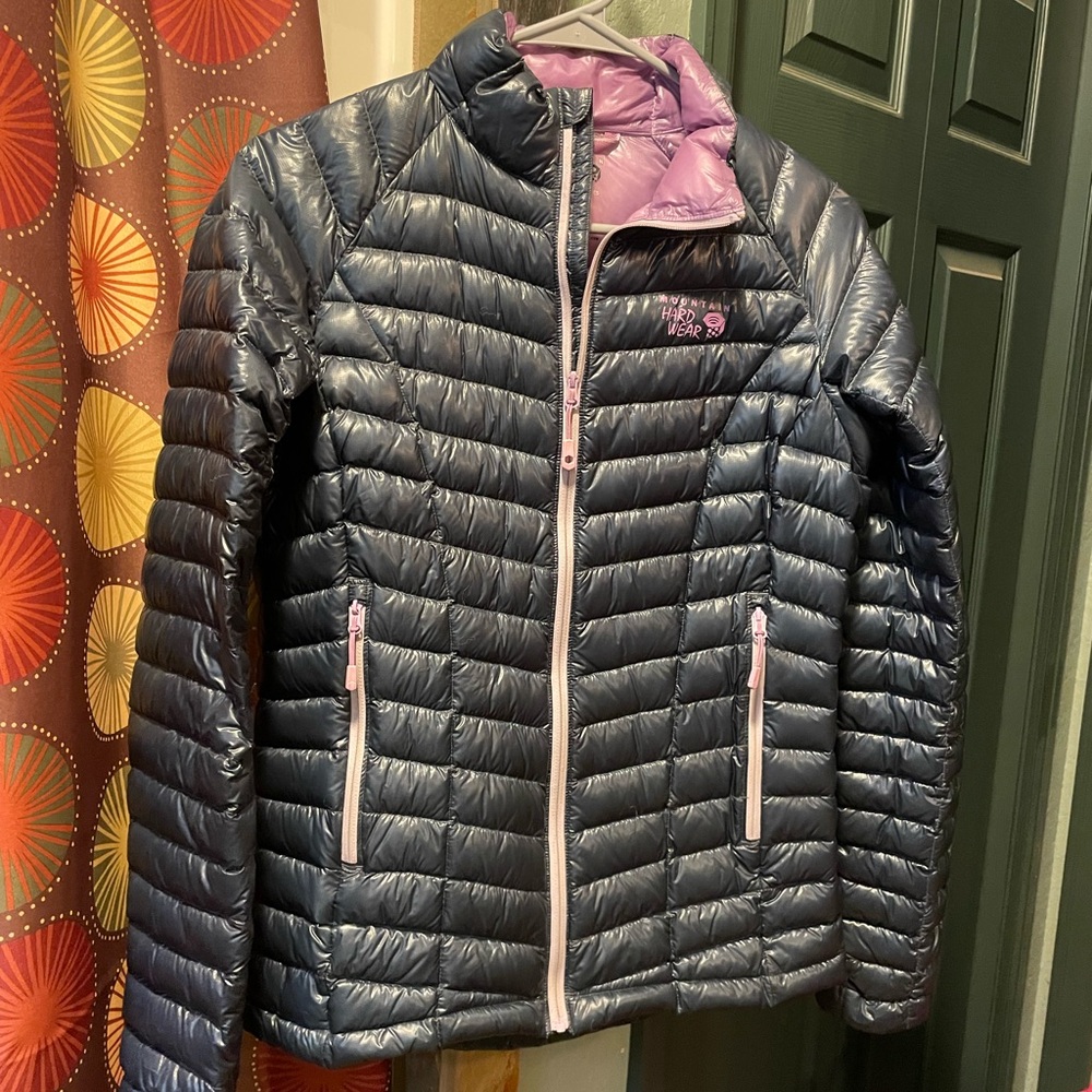 Mountain Hardwear Women's Puffer Jacket - Blue and Purple